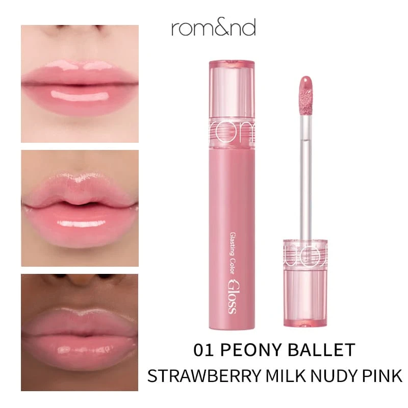 Rom&nd Romand GLASTING COLOR GLOSS - 01 PEONY BALLET - 查看 1