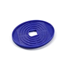 4pcs Electric Toothbrush Charging Base PLA Protective Pads, 3D Printed Toothbrush Drainage Mat, Bathroom Countertop Waterproof Non-Slip Electric Toothbrush Travel Protective Pad - Multicolor - View 10