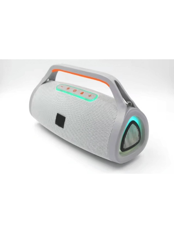Bocina Altavoz Bluetooth Para Fiestas con Luces RGB con 2 Microfonos Inalambricos 417