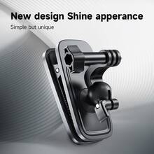 TELESIN 磁吸背包夾，適用 GoPro Hero、 Action 360 度旋轉肩帶磁吸支架，適用 Insta360 Ace Pro 2、X5、X4、X3、 Nano Action 6、5 Pro、4、3 Pocket 3 - 查看 4