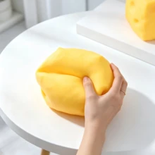 創意傑瑞起司慢回彈玩具－大號方形起司慢回彈玩具－可塑形起司慢回彈玩具－起司食物玩具－紓壓－超柔軟觸感－創意療癒觸感收藏品－ - 彩色 - 查看 13