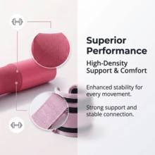Strength Training Set, Includes Adjustable Comfortable Ankle Strap Attachment And Barbell Pad, Suitable For Gym Ankle Strap Cable Machine Hip Thrust - Leg Extension, Curl And Ankle Strap - Multicolor - View 2