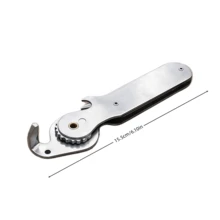 Stainless Steel Bottle Opener - Multi-Purpose Can Opener With Non-Slip Grip - Perfect For Beer Bottles And Home Kitchen Use - View 10