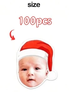 10/25/50/100/150pcs Personalized Christmas Stickers, Great For ...