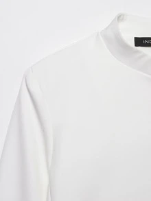 Seelio Spring/Summer New Women's European & American Style Fashion Minimalist Versatile Short Blazer Jacket - White - View 4
