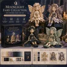 DIY Fairy Doll Making Kit, Handmade Patchwork Fairy Craft Set, Cute Fabric Doll Sewing Kit, Suitable For Beginners, Creative Home Decor Gift - One Size Fits All - View 7