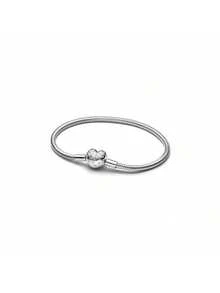 1pc S925 Sterling Silver Insect Style Snake Bone Bracelet DIY Design, Can Be Paired With Pendant Beads, Very Suitable For Girls Daily Wear - Multicolor - View 17