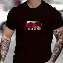 [Envío en 24h desde DE/FR/ES]Pegatinas de transferencia termoadhesivas únicas "Trust No One", para personalizar ropa, camisetas, mascarillas, jeans, mochilas, un toque de estilo para tu apar - A - Ver 5
