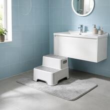 Compact Two-Step Stool With Reinforced Structure And Non-Slip Base Edging - Multicolor - View 4
