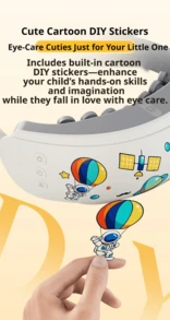 Haier Children's Smart Eye Massager, Type-C Convenient Power Supply, Warm Heat Compress + Multi-Mode Massage, 15 Acupoints Precise Relaxation, Eye Care - View 6