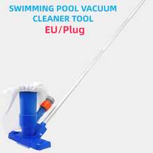 Pool Cleaning Vacuum Jet Tool With Pole Set, Vacuum Head Accessory Without Pole, Swimming Pool Vacuum With Surface De-Fogging Function, Swimming Pool Maintenance Kit, Suitable For Swimming Pools, Fountains, Compact Swimming Pool Vacuum Jet, Includes Debris Bag And Pole, Lightweight Swimming Pool Maintenance Tool - A - View 13