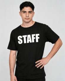 Men T-Shirts - Black - View 2