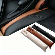 2pcs Car Seat Gap Filler Storage Box, Dual Slot Design, Durable Leak-Proof Material, Can Store Keys, Phone, Cards, Coins, Reduce Seat Friction Noise, Elegant Car Interior Decoration, Holiday Gift - A - View 13