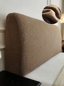 1pc Elastic Wear-Resistant 3D Jacquard Bed Head Cover, Modern Minimalist Dust-Proof Washable Bed Head Cover, Skin-Friendly Comfortable Soft Touch Bed Head Protector, Suitable For All Seasons, Bedroom Decor - Green - View 13