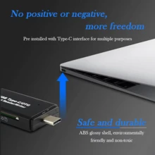 BIYETIMI USB C SD Card Reader Adapter, Type C Micro SD TF Card Reader Adapter, 3-In-1 USB C To USB Camera Memory Card Reader Adapter - View 4