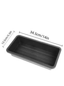 ABS Material Car Seat Under Storage Box, Suitable For Most Car Models, Organizes Front And Rear Seat Space, With Hidden Tray, Efficiently Stores Car Supplies, Can Be Used As Car Storage Rack - A - View 3