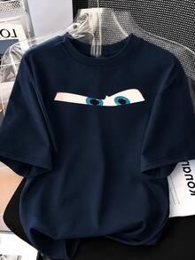 Women T-Shirts - Navy Blue - View 8