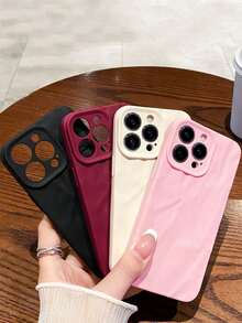 4件組多色復古磨砂軟殼手機保護殼，適用於 Apple 17 16 15 14 13 12 11 Pro Max Air - 彩色 - 查看 11