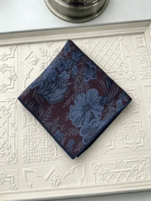 1 Buah Sapu Tangan Saku Pria Gaya Retro Inggris – Sapu Tangan Jas Bermotif Serbaguna, Elegan untuk Bisnis, Acara Formal, Pernikahan & Pesta - sapu tangan saku - View 8