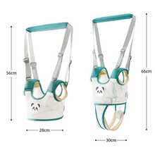 Arnés de Caminar de Dibujos Animados para Bebé, Anti-Pellizco para Bebé que Aprende a Caminar, de Pie y Anti-Caída, Cuerda de Tracción de Protección para Niños, Uso Todo el Año, Esencial para Bebé que Aprende a Caminar - Multicolor - Ver 2