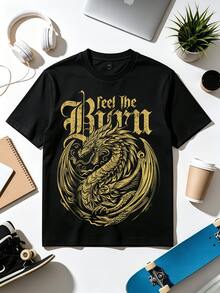 On The Way To Defend Daemon Targaryen's War Crimes. Hot House Dragon Retro Game Graphic T-Shirt For Fans. - Black - View 1