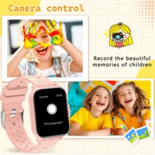 Smartwatch For Kids-Features Music Playback, A Pedometer, A Calculator, Activity Tracking, A Colorful Design, An Alarm Clock, And A Flashlight. It Makes An Ideal Gift For Children And Pre-Teens. - View 4