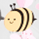 Pink Bee Flower