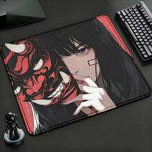45x40CM 防滑滑鼠墊 蒙面女孩 加速桌墊 電競遊戲使用者 鍵盤墊 專業頂級 縫邊橡膠桌墊 - 查看 16