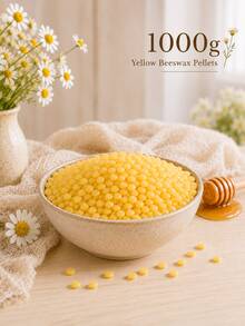 100g/200g/500g/1000g 黃色蜂蠟顆粒，DIY蠟燭製作原料，手工蠟燭，芳香療法蠟燭製作，蠟熔手工藝項目，手工皂製作材料，護唇膏製作，手工禮品 - 多款式 - 查看 12