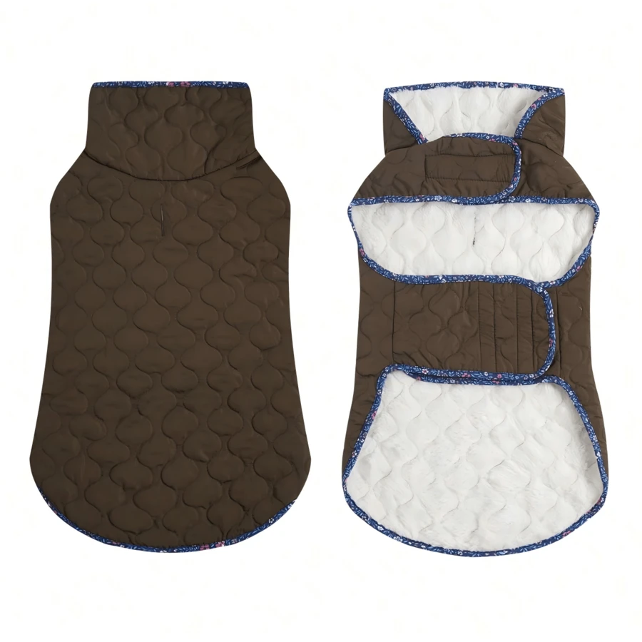 Winter Warm Dog Jacket, Pet Coat For Cold Weather, Dog Outdoor Jacket, Dog Snow Suit, Dog Outdoor Cotton Coat, Suitable For Small, Medium And Large Dogs