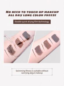 NOVO Gel Alis Tahan Air dan Tahan Lama untuk Hasil Akhir 3D: Tahan Lama, Tidak Menggumpal, Warna Tidak Pudar; Ujung Kuas Halus untuk Tampilan Alami, Bahkan untuk Pemula - 01# Hitam Keabu-abuan - View 3