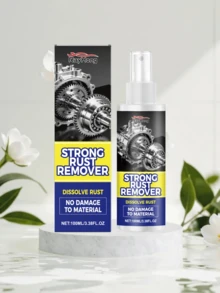 rayhong 1 buah/120ml/100ml Penghilang Karat Formula Penghilang Karat yang Kuat, Membersihkan Noda Karat dengan Cepat pada Berbagai Permukaan Logam, Membersihkan Noda Karat pada Gigi dan Perangkat Keras dengan Mudah Hanya dengan Satu Semprotan, Serbaguna untuk Penghilangan dan Perawatan Karat di Rumah dan Bagian Mekanik - Liquid - View 10
