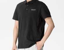 Skechers Men's Golf Collection Raglan Mesh Quick-Dry Polo Shirt - Black - View 2