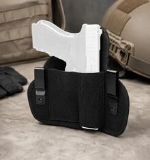 Universal Ambidextrous Tactical Neoprene Inner Holster - Black - View 1