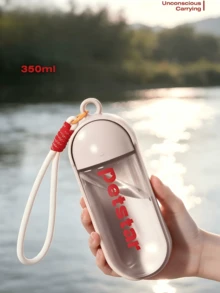 [Petstar_Capsule Travel Cup]Dog Outdoor Water Bottle, Foldable Portable Water Dispenser - Multicolor - View 3