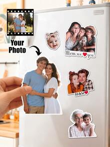 Multi-colored Irregularly Shaped Refrigerator Magnets