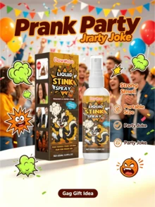 DOWMOO Liquid Stink Prank Spray, Long-Lasting Odor Gag Toy, Suitable For April Fools' Day And Party Jokes - Multicolor - View 13