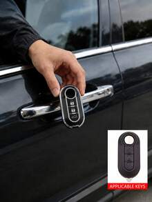 Ốp bảo vệ chìa khóa thời trang, được làm từ chất liệu TPU mềm mại, bảo vệ toàn diện cho chìa khóa xe Fiat 500. Ốp bảo vệ điều khiển từ xa chìa khóa xe Bravo, chìa khóa đa năng. - A - Xem 7