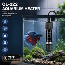 1pc USB Submersible Heater - LED Light Small Aquarium Heater, Suitable For Freshwater, Saltwater And Planted Aquariums | Modern Design Durable Heating, Automatic Temperature Control Mini Fish Tank Water Heater - Multicolor - View 1