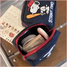 1 Piece Of Snoopy Storage Bag, Perfect For Storing Cosmetics, Stationery, Travel, Back-To-School, Birthdays, And As A Perfect Gift. - Multicolor - View 5