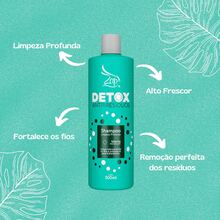 Shampoo Detox Antirresíduos Menta Zap 500ml - Shampoo - Visão 2
