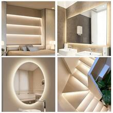 Dimmable COB LED Strip Light - 8mm Ultra-Thin Flexible Rubber Strip, 501 Button Switch, Warm White/Neutral White, 5 USB Ports, Suitable For TV Backlight, Bedroom, Kitchen Cabinet, Wardrobe High Brightness LED Lighting, Modern Lighting, High Quality LED Light - Multicolor - View 7