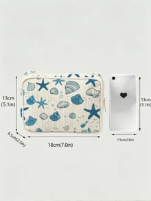 Neue Ouchie Pouch Aufbewahrungstasche Medizinischer Koffer/Kulturtasche/Reiseutensilien Tasche, farbenfrohes Design, geeignet für Medikamente, Kosmetik und Reiseutensilien, zufällig verteiltes bedrucktes Muster - Verschiedenfarbig - Übersicht 10