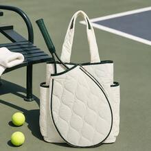XINGNAN High-End Women's Tennis Racket Bag, Stylish Pink, Purple, White, Black, Large Capacity, 2026 New Style, Handheld, One Shoulder, Crossbody, Badminton Racket Bag, Pickleball Bag, Professional Sports Racket Bag For Students - Multicolor - View 6