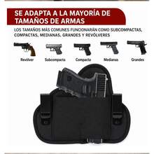 Universal Ambidextrous Tactical Neoprene Inner Holster - Black - View 7