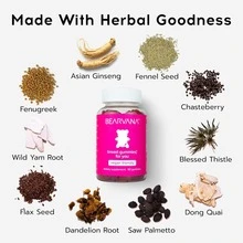 BEARVANA Women's Multivitamin Gummies Top & Peach Support - Includes Herbal Extracts & Essential Vitamins - Berry Flavor - 60 Gummies - 頂級支援 - 查看 2