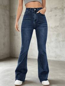 Women Jeans - Blue - View 5