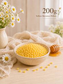 100g/200g/500g/1000g 黃色蜂蠟顆粒，DIY蠟燭製作原料，手工蠟燭，芳香療法蠟燭製作，蠟熔手工藝項目，手工皂製作材料，護唇膏製作，手工禮品 - 多款式 - 查看 14