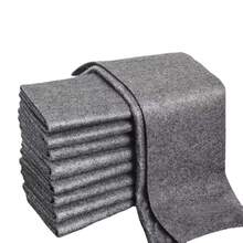 1/5pcs Magic Lint-Free Glass Cleaning Cloth, Thickened Multi-Purpose Polyester Wiping Cloth, Non-Shedding Cleaning Cloth, Suitable For Windows, Mirrors, Car Washing, Kitchen, Bathroom Surfaces - Classic - View 9