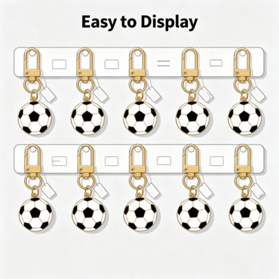 10 piezas Llaveros de fútbol, Serie de llaveros con tema deportivo, Llaveros de fútbol, Regalos para eventos deportivos, Adecuados para colgantes de bolsos, Accesorios de llaveros de coche, Colgantes de fútbol creativos, Regalos de cumpleaños perfectos, Accesorios de moda para bolsos, Accesorios para mochilas.